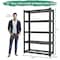 Wrightmaster 35.4in.*15.8in.*72in. Adjustable 5-Tier Storage Shelving with Heavy Duty Frame&Multi-Use Design ZoroP306288 - alternate 9