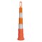 Jrex Safety 42 in Orange Channelizer Cone with (4) 6 in Diamond Grade Sheeting CHO42-JR-6-DG - alternate 1