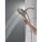 Delta Universal Showering Components H2Okinetic In2ition 5-Setting Two-In-One Shower 58620-SS-PR-PK - alternate 7