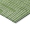 Homeroots 9' X 12' Green And Ivory Geometric Washable Indoor Outdoor Area Rug 600820 - alternate 8