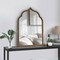 Homeroots 36" Gold Arch Metal Framed Standing Mirror 565112 - alternate 7