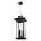 Z-Lite Tiberius 6 Light Outdoor Chain Mount Ceiling Fixture, Black, 12 In W x 31.5 In H 5017CHXL-BK - alternate 5
