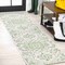 Jonathan Y Estrella Bohemian Medallion Textured Weave Green/Cream 2 ft. x 8 ft. Indoor/Outdoor Runner Rug SMB105G-28 - alternate 1