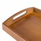 Happimess Elora Set of 2 Handcrafted Nesting Bamboo Breakfast Trays with Handles, Brown TRY5001B-2SET - alternate 6