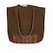 Picnic Time Family Of Brands Coronado Canvas and Willow Basket Tote, Khaki Green with Brown Accents 203-00-140-000-0 - alternate 9