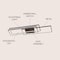 Jonathan Y Palco 39" Contemporary Minimalist Metal Adjustable Dimmable Geometric Integrated LED Flush Mount, Bla JYL7152A - alternate 16