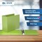 Davis Group Easyview Premium, Angle D Ring, Customizable, View Binder, (Lime Green, 5"), PK4 8407-24-04 - alternate 8