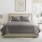 Lavish Home 3-Piece Queen Quilt Set Bedspread & 2 Pillow Shams with Embossed Diamond Pattern Lightweight Set 66-001-QGY - alternate 7