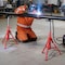 Vevor Pipe Stand V-Head Foldable Legs 2500LB Max. Height 52" 1107SV-3526 - alternate 8