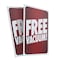 Signmission Free Vacuum, Plastic Signs Only 24 Inch x 36 Inch, Corrugated Plastic, 2PK CSB-2436-2PACK-30377 - alternate 1