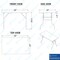 Amgood 30 in. x 48 in. Stainless Steel Open Base Folding Work Table AMG FWT-3048-Z - alternate 5
