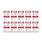 Signmission OSHA Danger Sign, 5" Height, Forklift Traffic Be Alert Bilingual, DS-D-35-VK-1265-10PK OS-DS-D-35-VK-1265-10PK - alternate 1