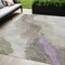 Homeroots 5' X 8' Taupe And Lavender Abstract Washable Indoor Outdoor Area Rug 611394 - alternate 1