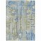 Homeroots 9' X 12' Sky Blue And Gray Abstract Washable Indoor Outdoor Area Rug 632141 - alternate 9
