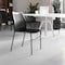 Flash Furniture HERCULES Black Stack Chair with Air-Vent Back, Non-Sled Base and Black Powder Coated Metal Frame RUT-NC498-BK-GG - alternate 10