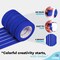 Enday Masking Tape, 1" x 60 Yards, Blue, 6PK 8136-6 - alternate 6