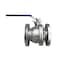 Discover 4 in Flanged Stainless Steel Ball Valve ANSI 150, Fire Safe 102767 - alternate 1
