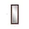 Homeroots 60" Brown Framed Full Length Hanging Mirror 401214 - alternate 3