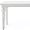 Homeroots 71" White Solid Wood Dining Table 518758 - alternate 6