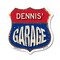 Signmission Dennis's Garage, 6 Inch X 6 Inch, Plastic Sign SHI-P-6-383-DENNIS - alternate 1