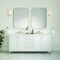 James Martin Vanities Chicago 72 in. Double Vanity, Glossy White, w/ 3 CM Lime Delight Silestone Top 503-V72-GW-3LDL - alternate 6