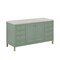 James Martin Vanities Chicago 60" Single Vanity, Smokey Celadon, w/ 3 CM Siberian Silestone Top 503-V60S-SC-3SFR - alternate 9