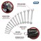 Performance Tool 14-Pc Metric Combination Wrench Set W1114M - alternate 6