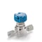 Ham-Let Manual Valve, 2 Port UCV, 1/4 in, Swivel HM20-4VKLR-GF4 - alternate 1