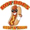 Signmission Hot Dogs All Beef, 8 Inch, Decal D-DC-8-Hot Dogs All Beef - alternate 1