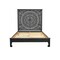 Homeroots Three Piece Black Solid Wood Bedroom Set 643647 - alternate 9