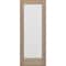 Doornmore G101, 33.75" x 82" ( 32" Door) Left Hand, Mahogany Full Lite Exterior Door G101-SW-3280_1_LI - alternate 12