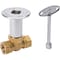 Proline Series ProLine Straight Pattern 158000 BTU Chrome Plated Brass Log Lighter Gas Valve 118-001RP - alternate 1