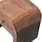 Homeroots 16" Brown Solid Wood One Drawer Nightstand 651736 - alternate 9