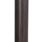 Homeroots 47" Dark Brown and Black Wood and Metal Dining Table 568214 - alternate 6