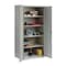 Hirsh Storage Cabinet, 72 in H, 36 in W, 24 in D, Recessed Twist, Keyed, Light Gray, 4 Shelves 22009 - alternate 15