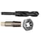 Drill America 3/4" Carbon Steel NPT Pipe Tap, Hex Die and 59/64" HSS Drill Bit Kit HXPOU3/4NPT - alternate 1
