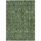 Homeroots 8' X 10' Artichoke Green And Black Damask Washable Indoor Outdoor Area Rug 605094 - alternate 8