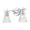 Z-Lite Belle 2-Light Vanity, 16 in W, Chrome 7519-2V-CH - alternate 7