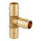 Thrifco Plumbing 3/4" Brass Tee Lead Free F1960 - (PEX A) 7920224 - alternate 3