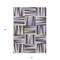 Homeroots 3' X 5' Lavender Brown And Green Geometric Washable Indoor Outdoor Area Rug 598274 - alternate 9