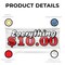 Signmission Everything 10 Dollars, 48 Inch x 120 Inch, Vinyl Banner B-120-30566 - alternate 5