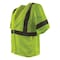 Reflective Apparel ANSI Type R Class 3 Value Mesh Vest 533ET-LM-XL - alternate 4
