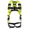 Fall Safe Safety Harness, Aluminum, 2XL, Black/Green FS242IB-2XL - alternate 1