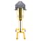 Vestil Steel Manual Stacker Narrow Mast Fixed Forks/Legs 1,000 Lb. Capacity Black / Yellow VHPS-NM-1000-FF - alternate 8