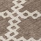 Homeroots 8' Brown And Ivory Round Geometric Washable Indoor Outdoor Area Rug 593758 - alternate 6