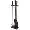 Home Impressions 4-Piece Cast Iron 28'' H Fireplace Tool Set FT-1002 - alternate 3