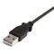 Startech.Com 3 ft USB to Left Angle Mini USB Cable USB2HABM3LA - alternate 2