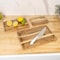 Happimess Hespera Handcrafted Acacia Wood Grain Reversible Cutting Board w/Juice Grooves and Built-In Handle,  CUT1004A-3SET - alternate 7