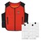 Ergodyne 2XL/3XL Orange Lightweight Phase Change Cooling Vest + Packs 6260 - alternate 1