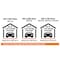 King Electric KBP Series 2 Unit Heater w/ SP Thermostat & Mounting Bracket, 208V, 5000W, 1 Phase KBP2005-1-S2-MB-T - alternate 7